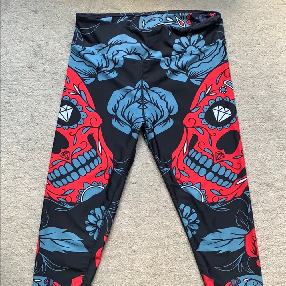 Skull leggings